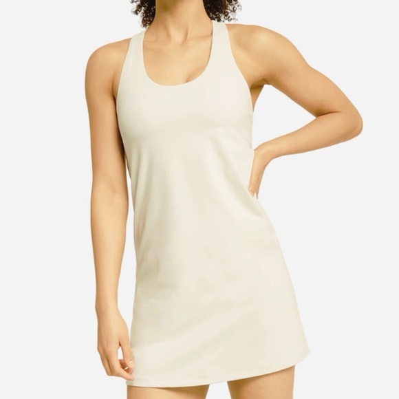 CALIA by Carrie Underwood Dresses & Skirts - CALIA by Carrie Underwood Cream Mini Active Tennis  Dress with Built in Shorts